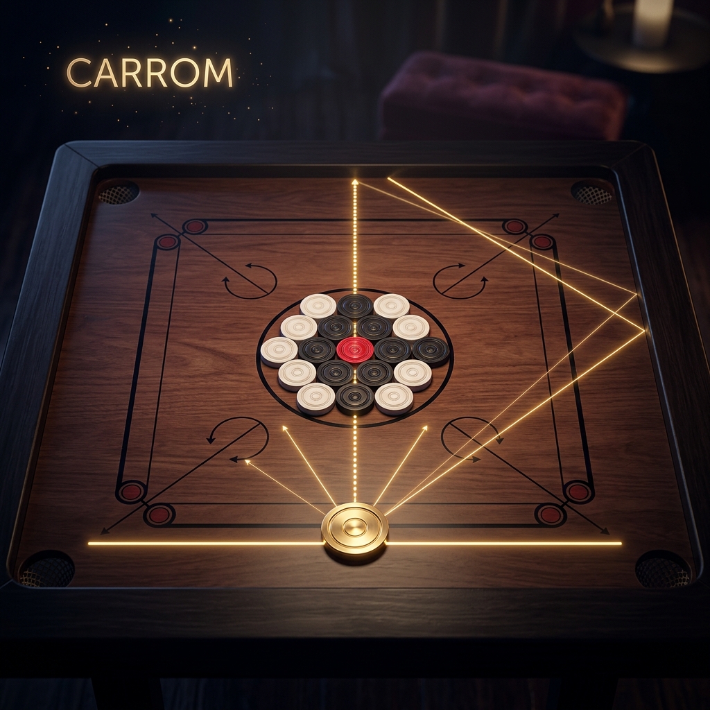 Classic Carrom Mode Gameplay Classic Carrom Mode Gameplay